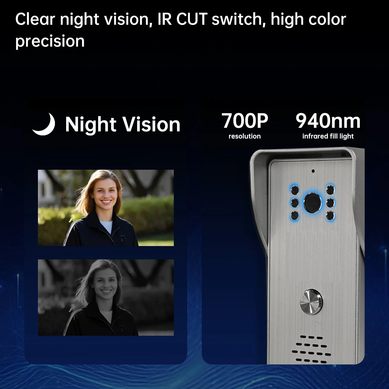 SMART Video Intercom WIFI Waterproof doorbell.