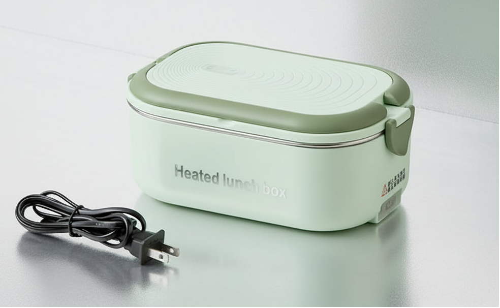 SMART 220V Electric Lunch Box Stainless Steel Portable.