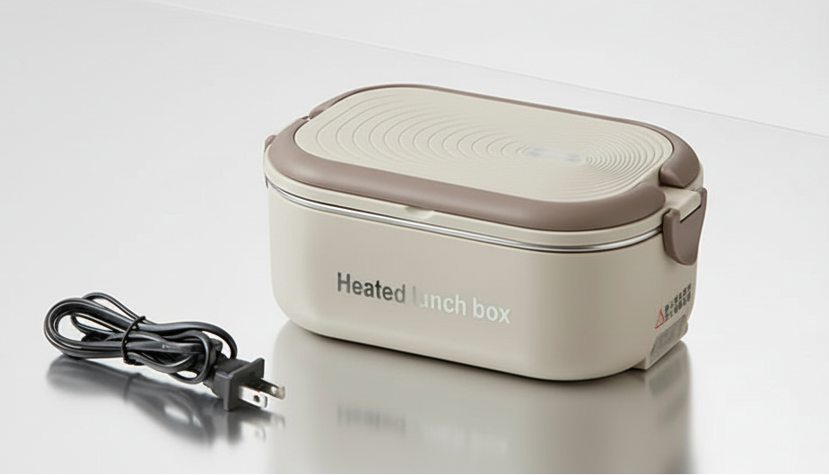 SMART 220V Electric Lunch Box Stainless Steel Portable.