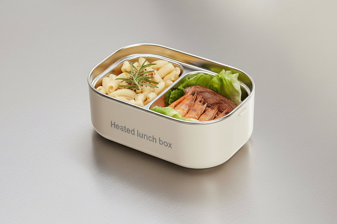 SMART 220V Electric Lunch Box Stainless Steel Portable.